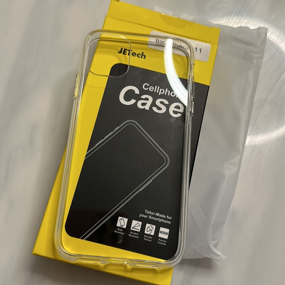 New I phone 11 clear phone case